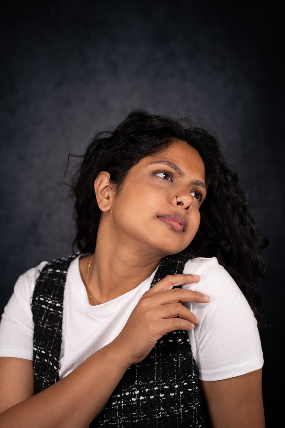 Susan Mary — contemplative studio portrait