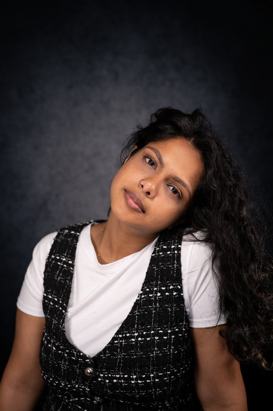 Susan Mary — dramatic studio portrait